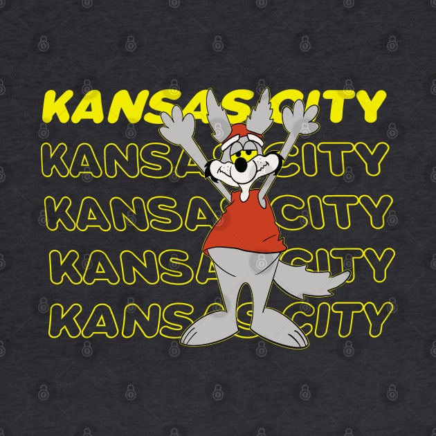Kansas City Wolf Vibes by RipleyArtShop